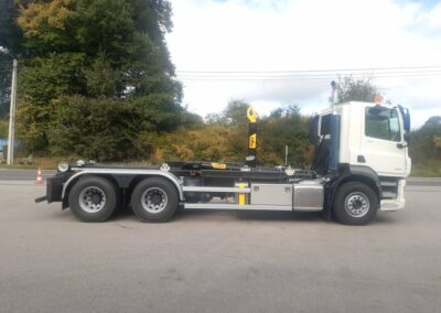 Système lève conteneur HYVA Camion 6X2