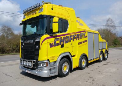 Dépanneuse lourde SCANIA S650 8X4