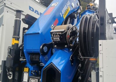 Grue HIAB sur porteur Tridem